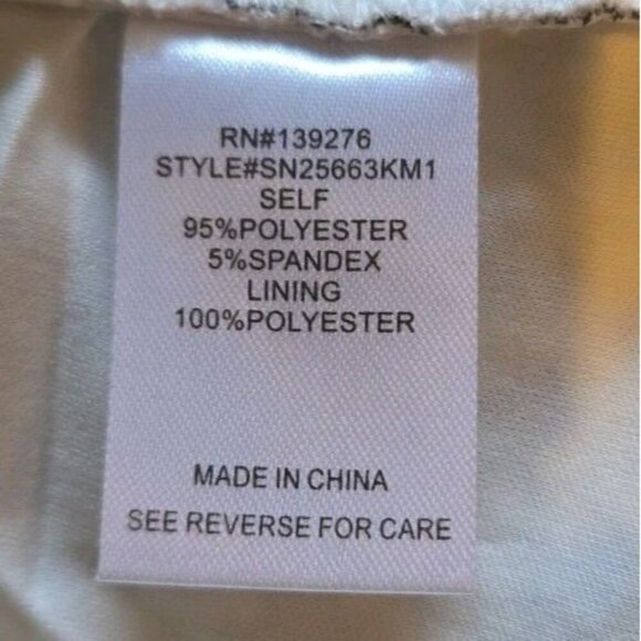 Les Serein Short Sleeve Leopard Print SS Side Rouched Tee Medium Cheetah Animal - Picture 6 of 9